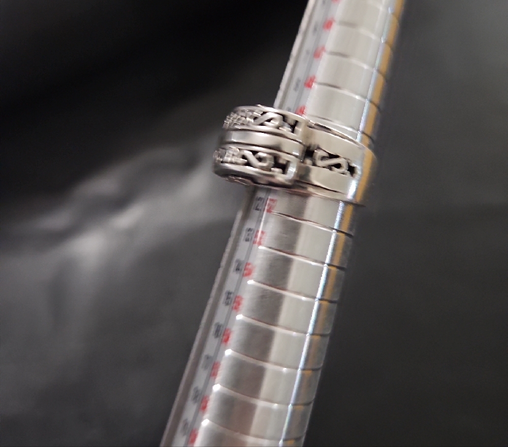 Solid 925 Ring S Pattern - Picture 10 of 12